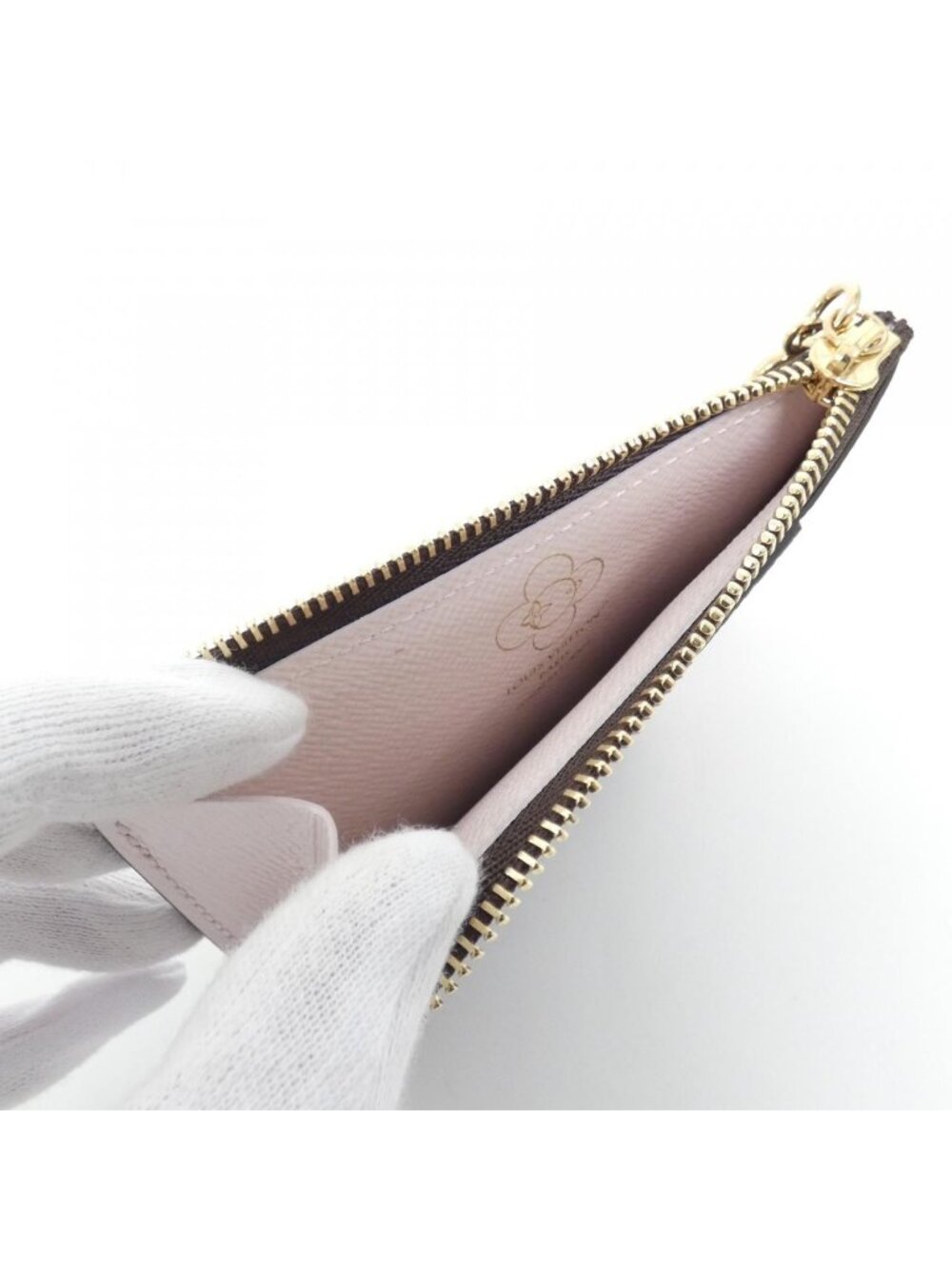 Louis Vuitton Monogram Card Case Romy Coin Purse - Picture 5 of 7
